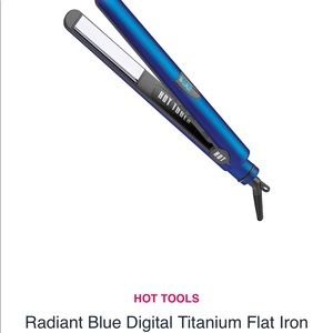 Hot Tools Blue Digital Flat Iron
